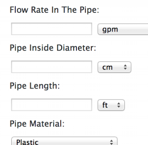 water-calculator